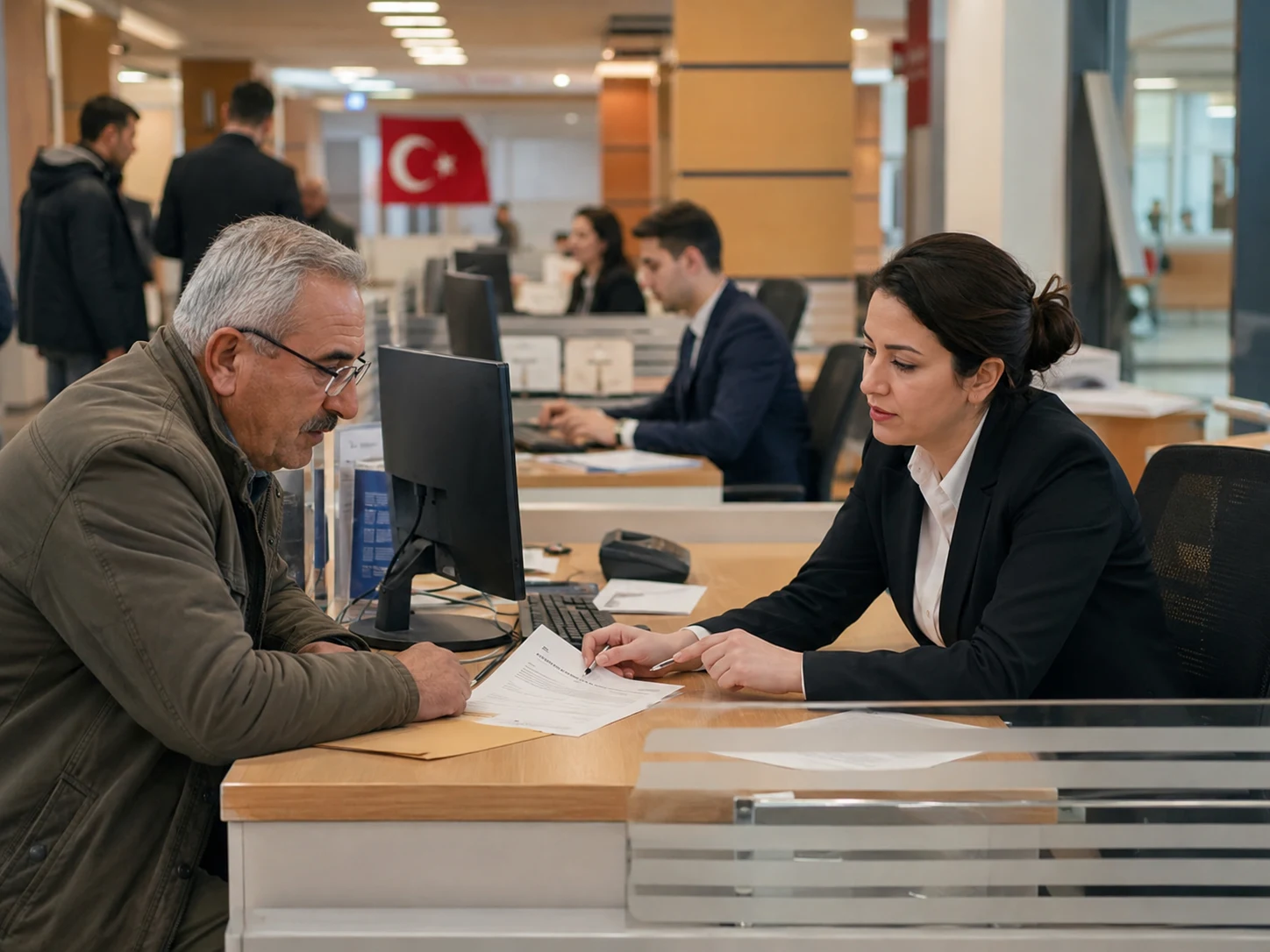 Tarafsız kamu hizmeti sunumunu anlatan görsel